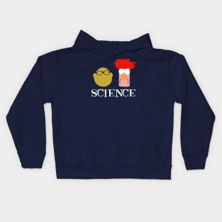 Science with Bunsen and Beaker Kids Hoodie